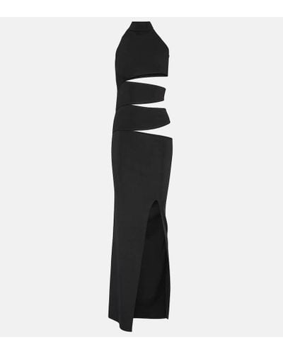 AYA MUSE Dione Cut-out Maxi Dress - Black