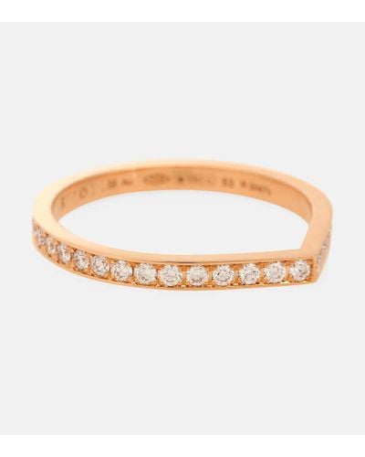 Repossi Antifer 18kt Rose-gold And Diamond Ring - White