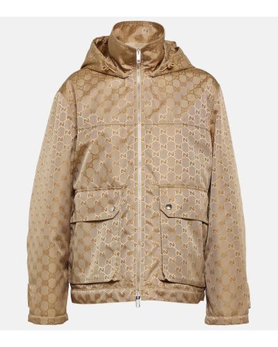 Gucci GG Canvas Jacket - Brown