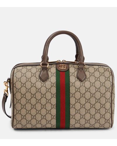 Gucci Tote Ophidia Medium de lona GG - Marrón