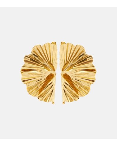 Jennifer Behr Darya 18kt Gold-plated Earrings - Metallic