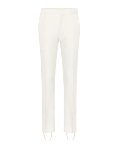 Wardrobe NYC Release 05 High-rise Wool Trousers - White