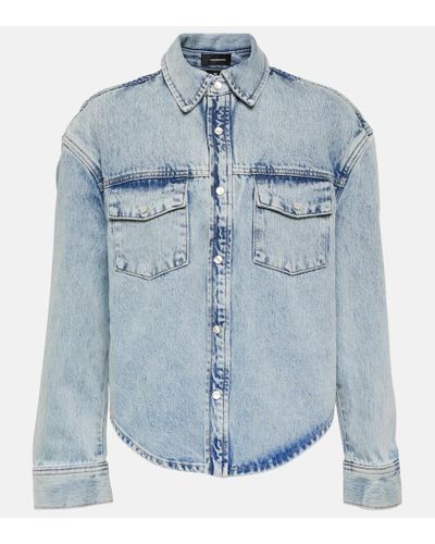 Wardrobe NYC Denim Jacket - Blue