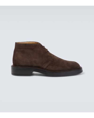 Tod's Bottines Extralight en daim - Marron