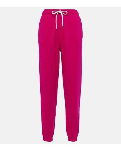 Polo Ralph Lauren Cotton-blend Jersey Joggers - Pink