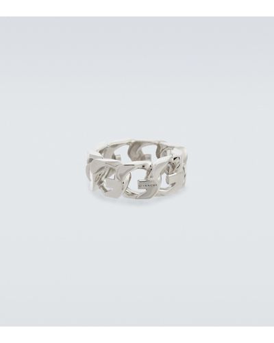 Givenchy G Chain Ring - White