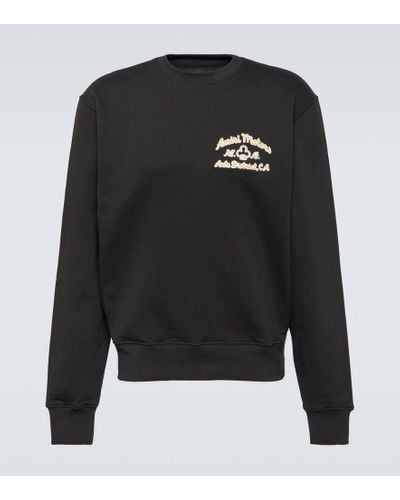 Amiri Motors Cotton Jersey Sweatshirt - Black