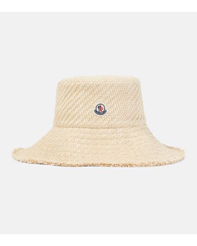 Moncler Straw Hat - Natural