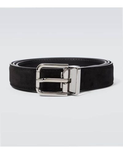 Dolce & Gabbana Cinturon de ante - Negro