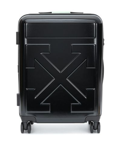 Off-White c/o Virgil Abloh Quote Carry-on Suitcase - Black