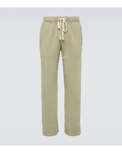 Les Tien Cotton Jersey Sweatpants - Green