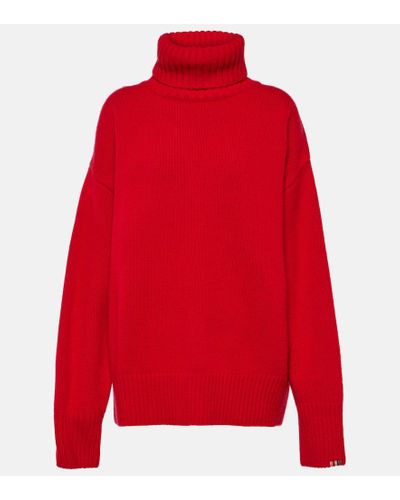 Extreme Cashmere Jersey Xtra oversized de cachemir - Rojo