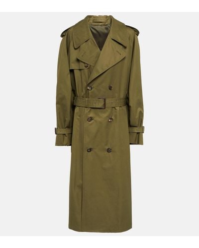 Wardrobe NYC Trench-coat en coton - Vert