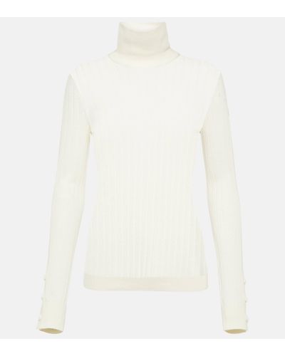 Moncler Wool And Cashmere Jumper - White