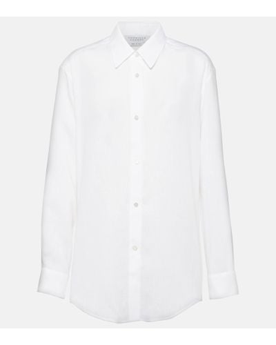 Gabriela Hearst Ferrara Linen Shirt - White