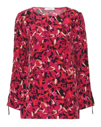 Dorothee Schumacher Daydream Meadow Printed Blouse - Red