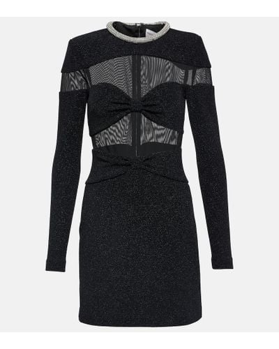 Rebecca Vallance Simone Mini Dress - Black