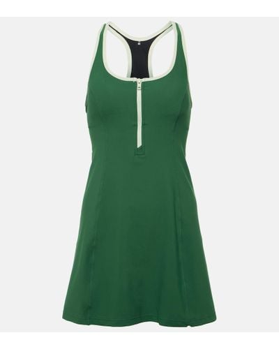 The Upside Vestido de tenis con espalda deportiva - Verde