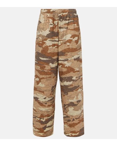 Acne Studios Pantalon de survetement Fega a motif camouflage - Neutre