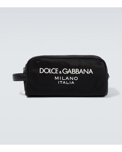 Dolce & Gabbana Neceser con logo - Negro