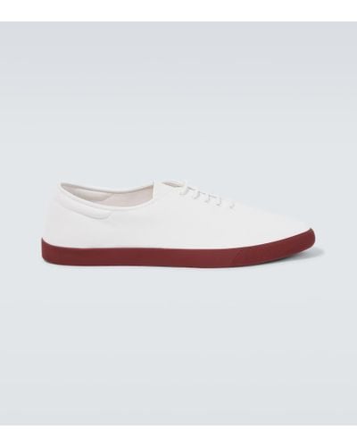 The Row Sneakers in canvas - Bianco