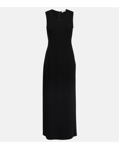 The Row Robe longue Opal - Noir