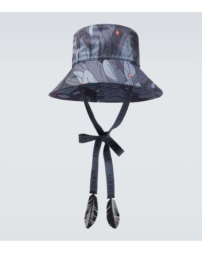 Loewe X El castillo ambulante sombrero de pescador - Azul
