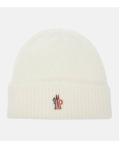 3 MONCLER GRENOBLE Alpaca And Wool-blend Beanie - White