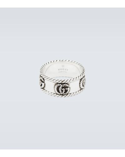 Gucci Double G Ring - Metallic