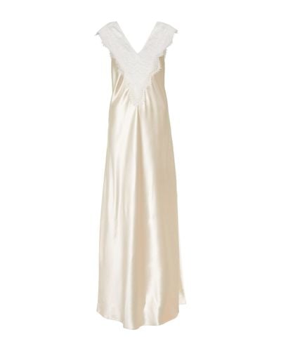 Co. Bridal Lace And Silk Gown - White