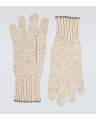 Brunello Cucinelli Cashmere Gloves - Multicolor