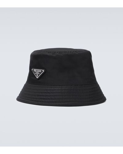 Prada Chapeau bob en Re-Nylon - Noir