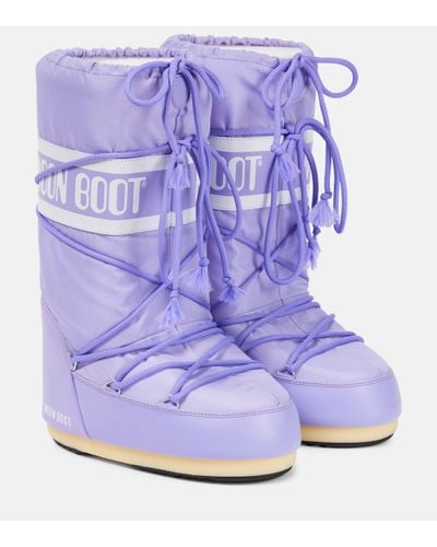 Moon Boot ® Icon Nylon Boot - Purple