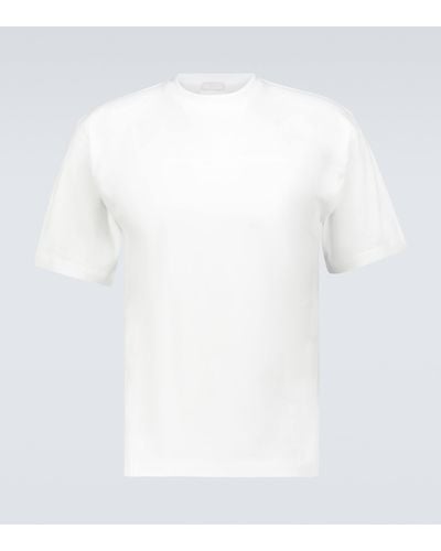 Prada T-shirt en coton - Blanc