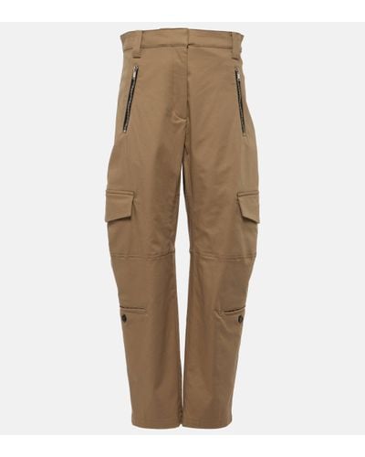 Proenza Schouler Jackson Cotton Twill Cargo Trousers - Natural