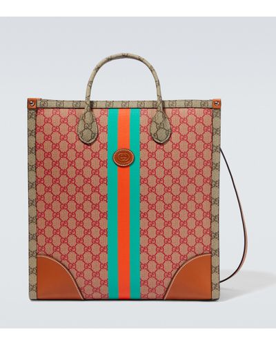 Gucci GG Medium Tote Bag - Red