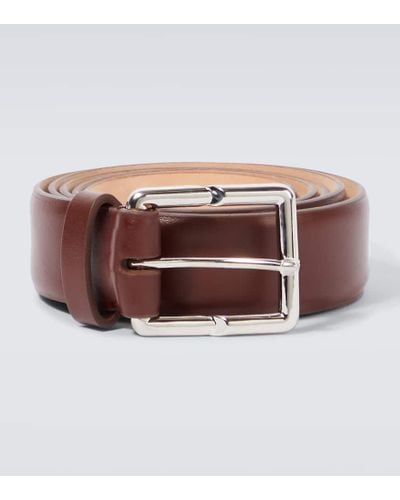 Lanvin Haute Sequence Leather Belt - Brown