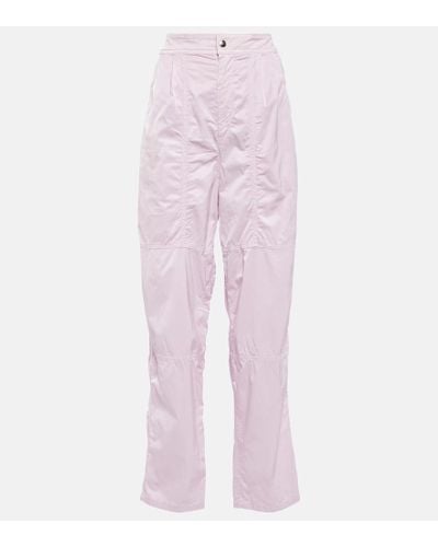 Isabel Marant Low-rise Straight Pants - Pink