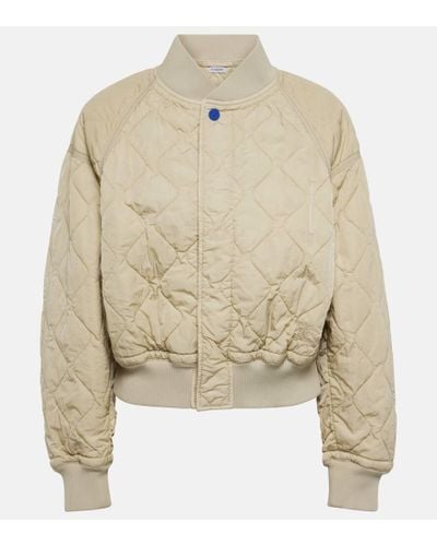 Burberry Bomber acolchada oversized - Neutro