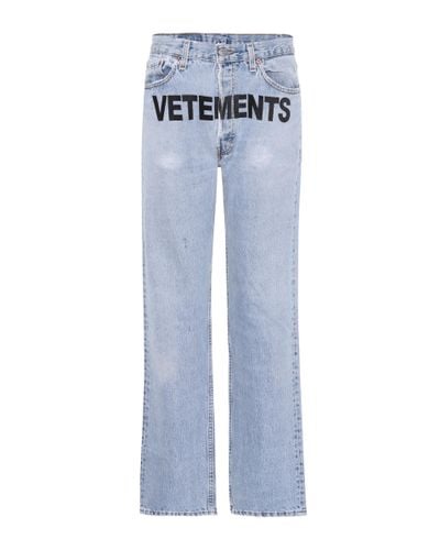 vetements x levis jeans
