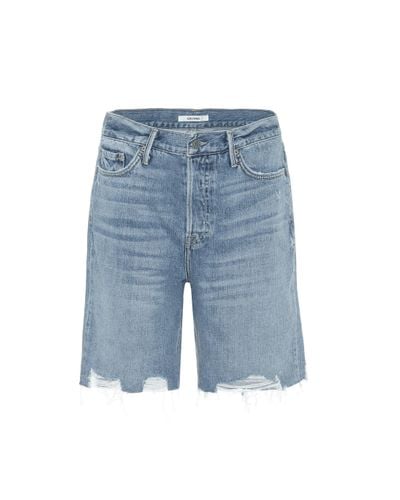 GRLFRND Shorts Marjan de jeans - Azul