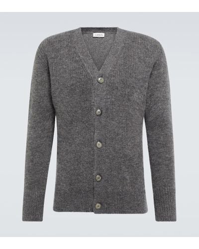 Lanvin Alpaca-blend Sweater - Gray