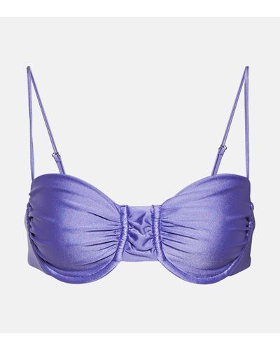 JADE Swim Mia Bikini Top - Purple