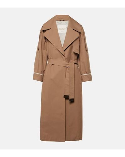 Max Mara The Cube Utrench Trench Coat - Brown