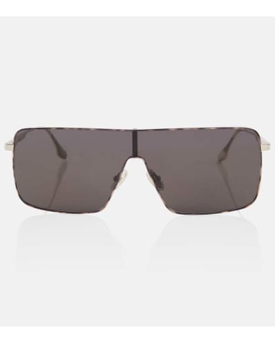 Victoria Beckham Mask Sunglasses - Gray