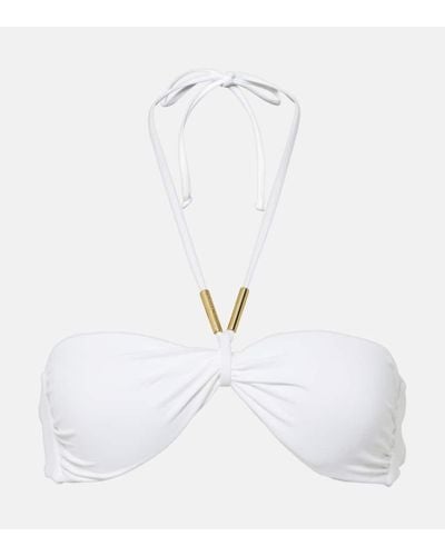 Melissa Odabash Top de bikini Canary - Blanco