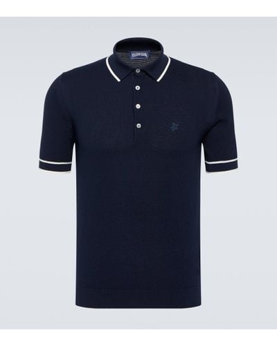 Vilebrequin Pezou Cotton Polo Shirt - Blue