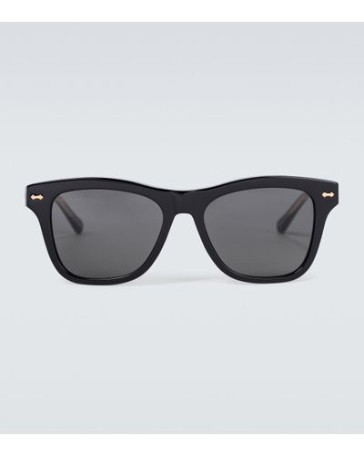 Gucci Eckige Sonnenbrille aus Acetat - Braun