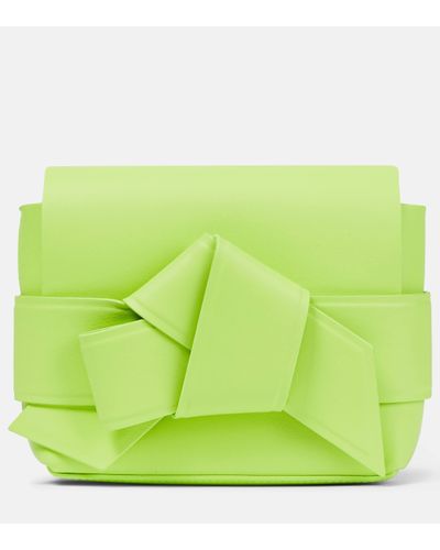 Acne Studios Musubi Leather Shoulder Bag - Green