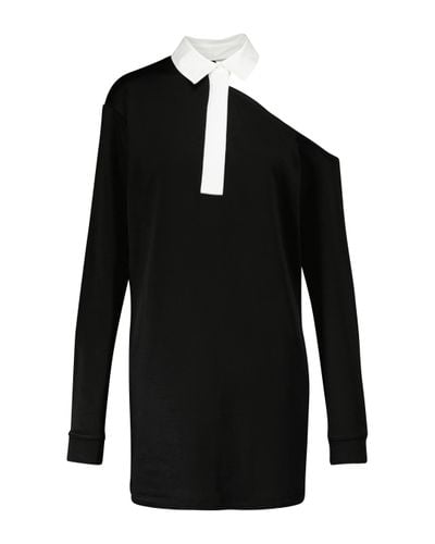RTA Mini-robe a encolure bardot - Noir